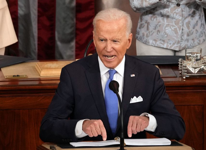 El presidente Joe Biden presenta su plan económico ante el Congreso en Washington D.C.