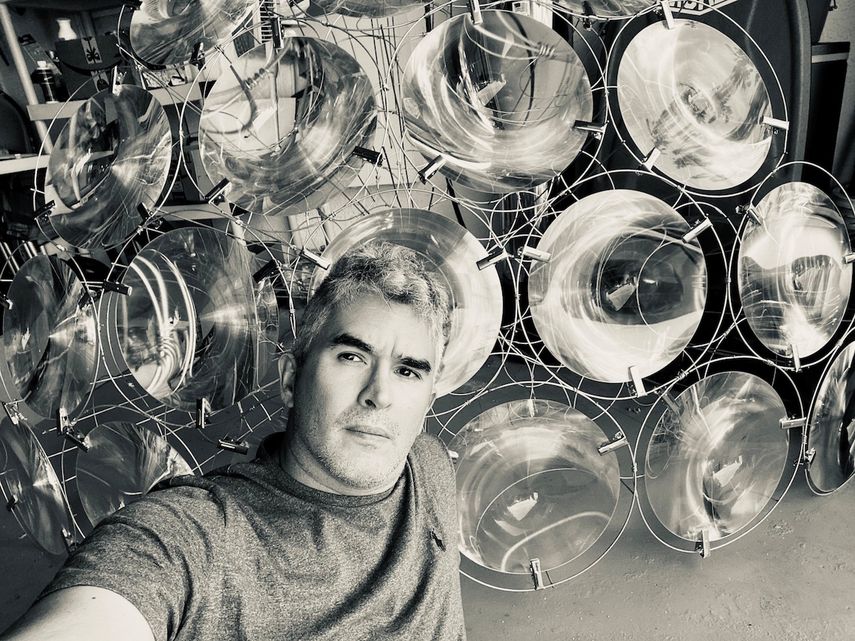 El artista venezolano Luis La Rosa.&nbsp;
