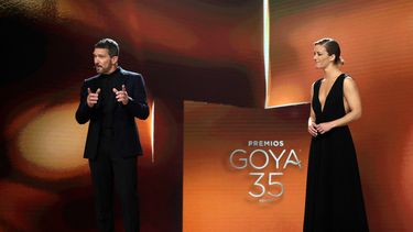 Antonio Banderas y periodista María Casado conducen la gala de la 35 edición de los premios Goya.&nbsp;