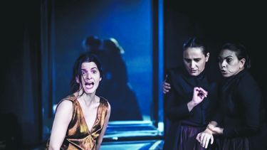 El elenco está conformado por las actrices Tamara Melián, Verónica Abruza y Vivian Morales. 