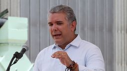 El presidente colombiano, Iván Duque.