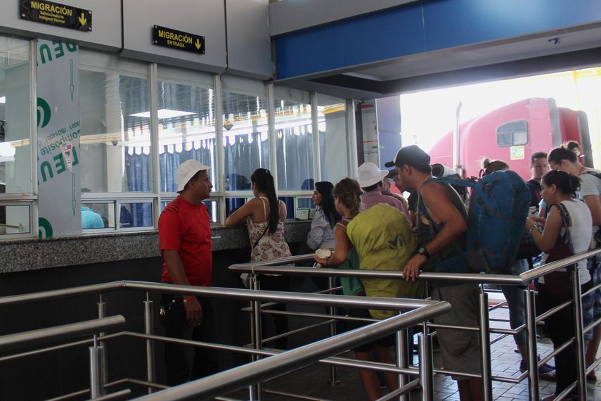 El Servicio Nacional de Migración (SNM) de Panamá.  