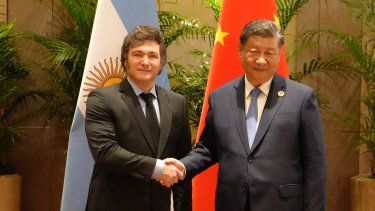 El presidente argentino, Javier Milei, mantuvo una reunión bilateral con su par chino, Xi Jinping, en la cumbre del G20 en Brasil.