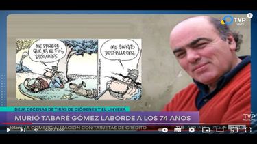 El dibujante e historietista uruguayo Tabaré Gómez Laborde.