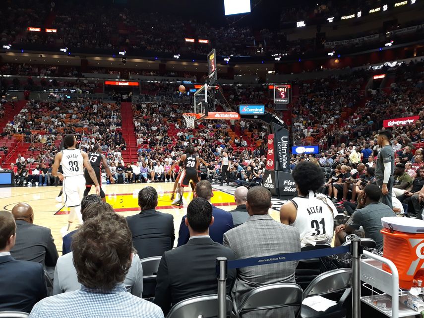 Heat se cobró la revancha y venció 117-88 a los Nets de Brooklyn, la noche del sábado en la American Airlines Arena.