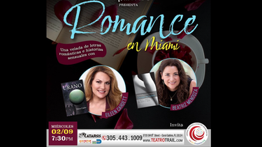 Romance en Miami, un evento literario con Eileen Cardet y Beatriz Mendoza.