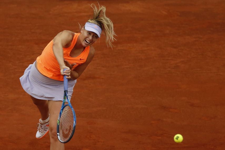 Sharapova fue eliminada esta lunes en segunda ronda del torneo de Madrid.&nbsp;