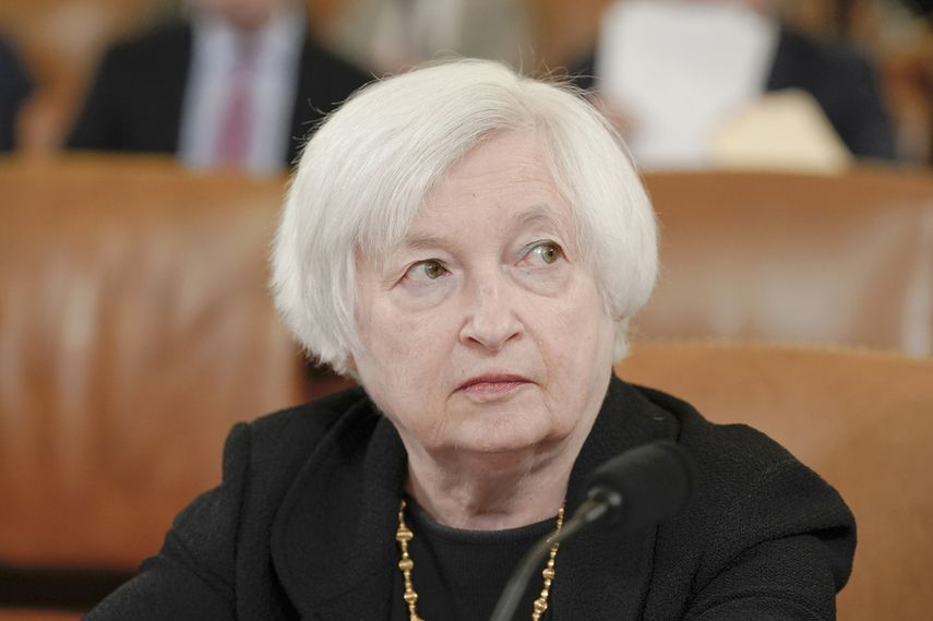 La secretaria del Tesoro de Estados Unidos Janet Yellen.