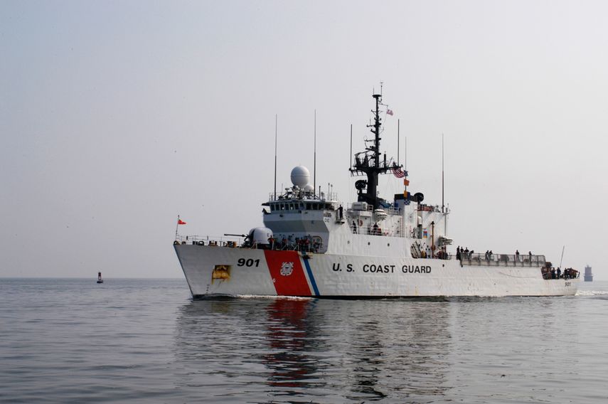 Imagen de archivo de una fragata del US Coast Guard.
