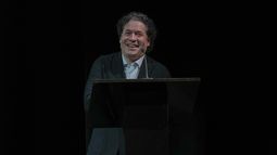 El director de la Filarmónica de Nueva York, Gustavo Dudamel, habla durante un evento el lunes 21 de septiembre de 2026, en El Museo del Barrio en Nueva York (Estados Unidos).