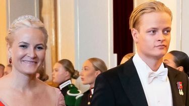 La princesa de Noruega Mette-Marit y Marius Borg Høiby.&nbsp;