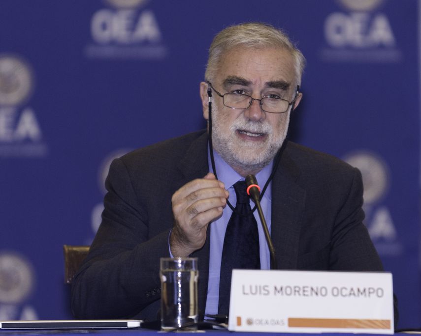 Luis Moreno Ocampo, exfiscal jefe de la Corte Penal Internacional (CPI).