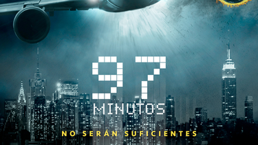 Flyer de la película 97 minutos, del director Timo Vuorensola.