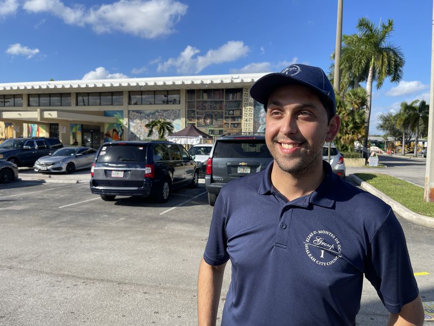 Transcurre primer día de votación anticipada en Hialeah con baja