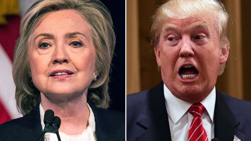 Clinton y Trump refuerzan sus municiones para competir por la presidencia del país. (ARCHIVO)