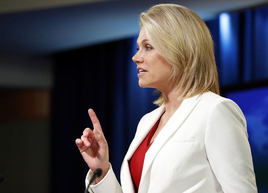 La portavoz del Departamento de Estado, Heather&nbsp;Nauert apuntó a la renuencia del régimen de Maduro a negociar de buena fe.