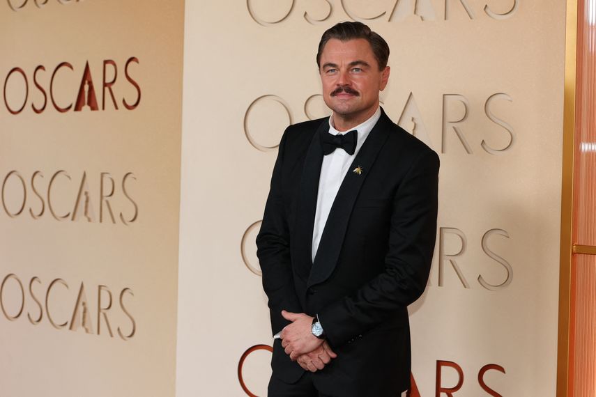 El actor estadounidense Leonardo DiCaprio asiste a la 98ª edición de los Premios de la Academia en el Teatro Dolby de Hollywood, California, el 15 de marzo de 2026.