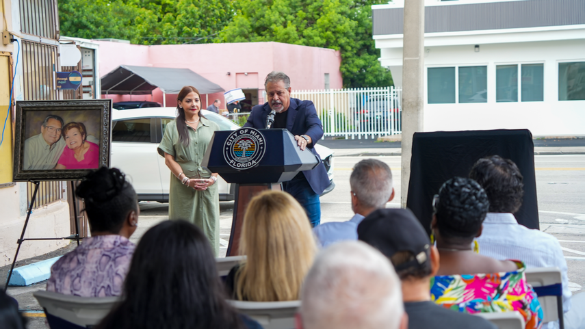 El comisionado munipal Miguel Ángel Gabela. El comisionado munipal Miguel Ángel Gabela.