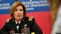 La jefa del Comando Sur, comandante general Laura Richardson.