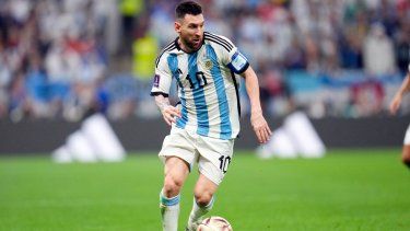 El atacante argentino Lionel Messi durante la final contra Francia en el Mundial 2022, el 18 de diciembre de 2022, en el estadio Lusail en Catar.&nbsp;