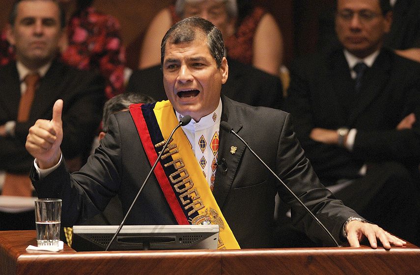 El presidente de Ecuador, Rafael Correa. (EFE)