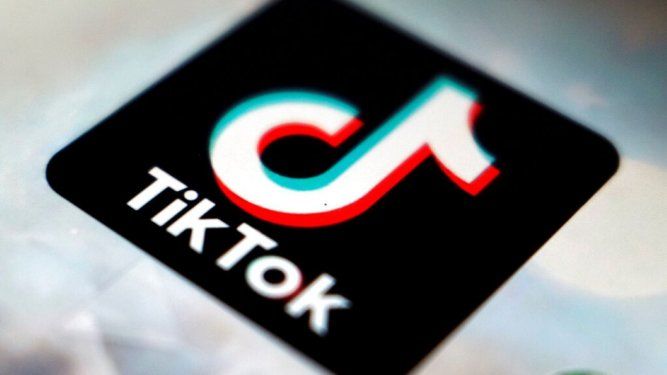 El logo de TikTok.