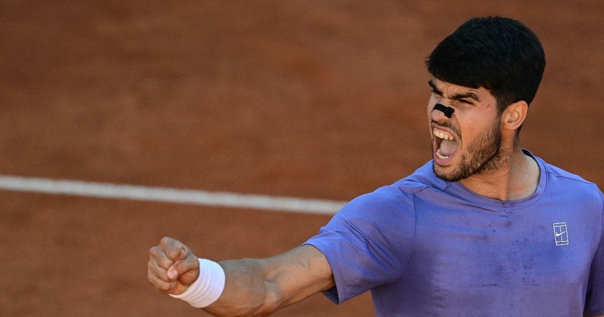 Alcaraz alcanza la final en el Masters de Roma