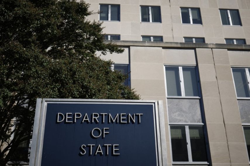 El Edificio Federal Harry S. Truman, sede del Departamento de Estado de EEUU, fotografiado el 8 de octubre de 2024 en Washington, DC.