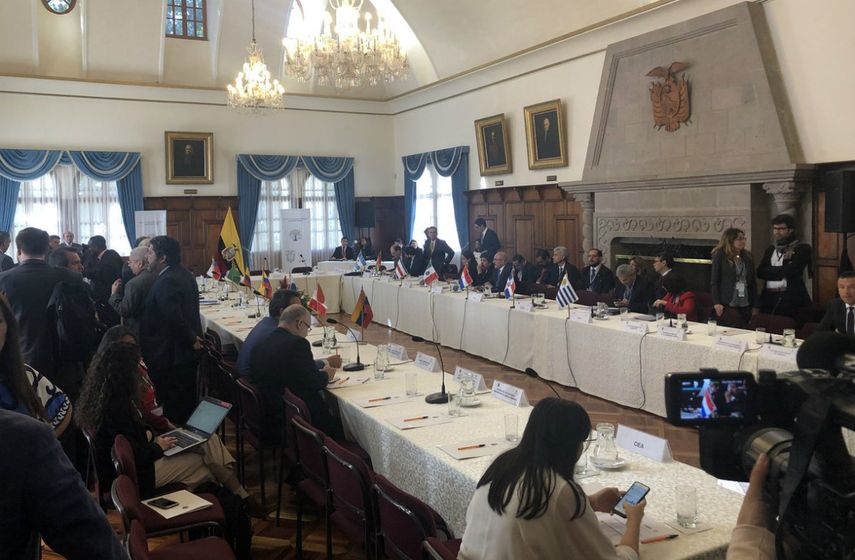 Se prevé que en la cita, convocada por el Gobierno ecuatoriano, los delegados de la región presenten propuestas para la validación técnica de los documentos de identidad de los venezolanos.