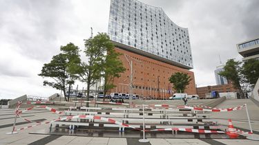 Vista general de la Filarmónica del Elba, uno de los escenarios al que acudirán los líderes del&nbsp;G20.