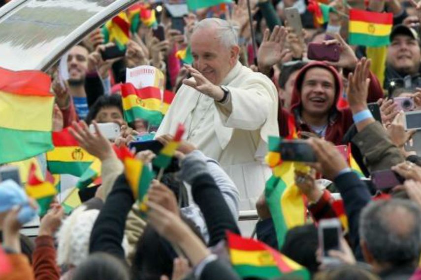 El papa Francisco saldrá a Paraguay, luego de este encuentro. (EFE)