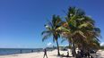 Imagen referencial de una playa en Key Biscayne, Miami.