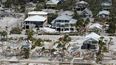 Casas dañadas y destruidas tras el paso del huracán Ian, el 29 de septiembre de 2022, en Fort Myers Beach, Florida.&nbsp; &nbsp;