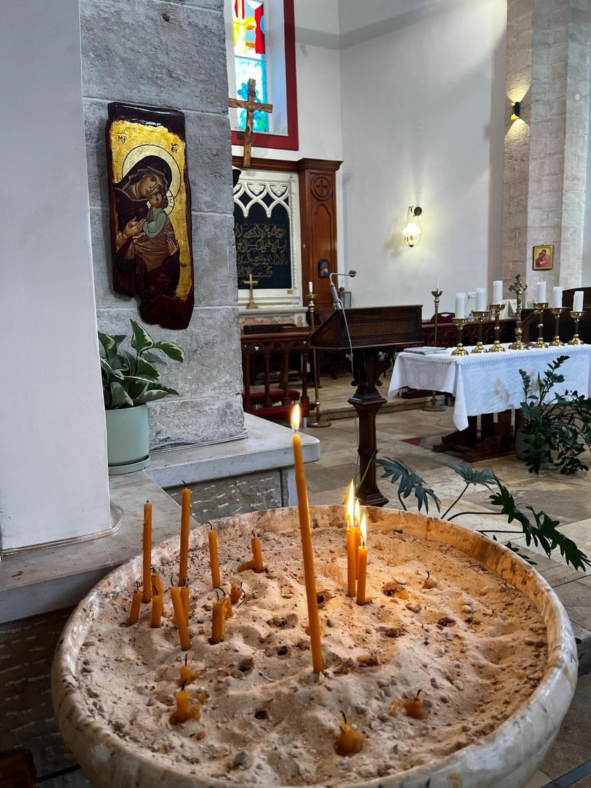 &nbsp;La Iglesia anglicana de Cristo de Nazaret.