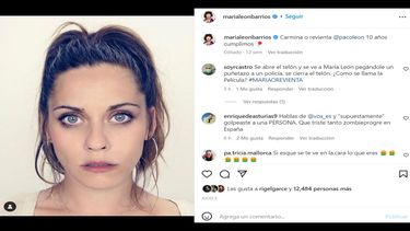 La actriz española María León.