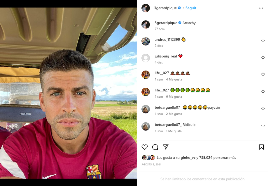 Jordi Martin prepara una demanda contra Gerard Piqué por injurias y calumnias.