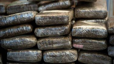 La droga estaba en compartimientos ocultos en un camión.