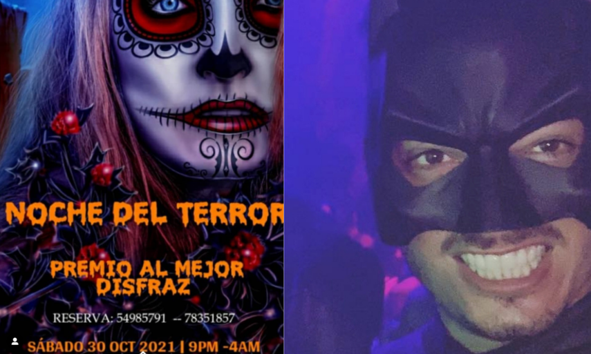 Nieto de Fidel se disfraza de capitalista y celebra Halloween en Cuba&nbsp;