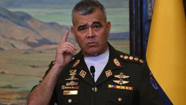 El ministro de Defensa de Venezuela, Vladimir Padrino López