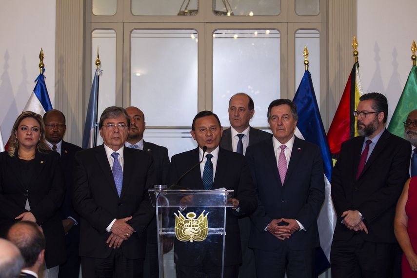 El Grupo de Lima, formado por catorce países americanos, no reconoce el nuevo mandato de Nicolás Maduro.