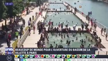 Las instalaciones de la dársena cuentan con tres piscinas de diferente profundidad. La ciudad asegura que la calidad del agua es buena.