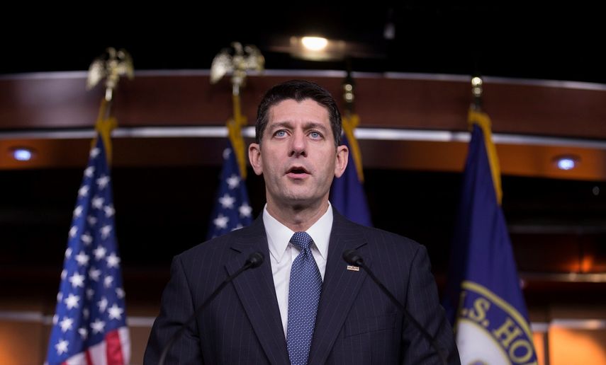 Paul Ryan, presidente de la Cámara de Representantes en EEUU.