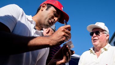 El precandidato republicano a la Presidencia Vivek Ramaswamy.