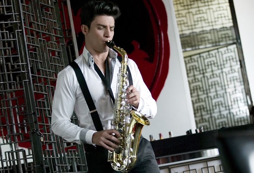 El saxofonista colombiano Ariel Duque, conocido también como Ariel Saxo. (CORTESÍA)