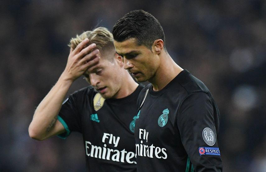 El Real Madrid ha sufrido dos derrotas en fila, que lo tienen en un situación complicada en Liga y en Champions.