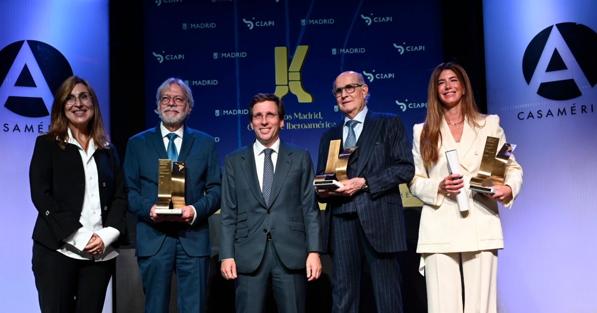 CEAPI galardona a Amodio, Pérez Simón y Quinteros en Madrid