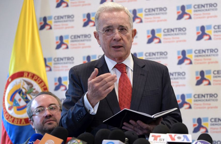 Expresidente de Colombia Alvaro Uribe