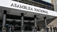 Sede de la Asamblea Nacional de Ecuador, tomada por efectivos policiales tras la disolución hecha por el presidente Guillermo Lasso.&nbsp;
