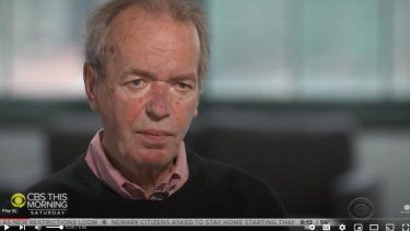 El escritor Martin Amis.