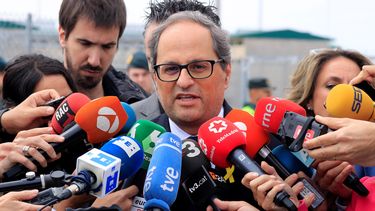 El presidente de la Generalitat de Cataluña, Quim&nbsp;Torra.